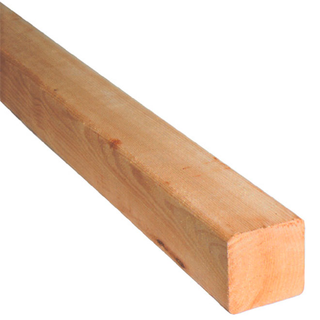 Cedar - 4 in x 4 in x 10 ft