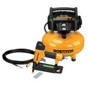 Compresseur 2HP de 6 gallons et cloueuse Calibre 18