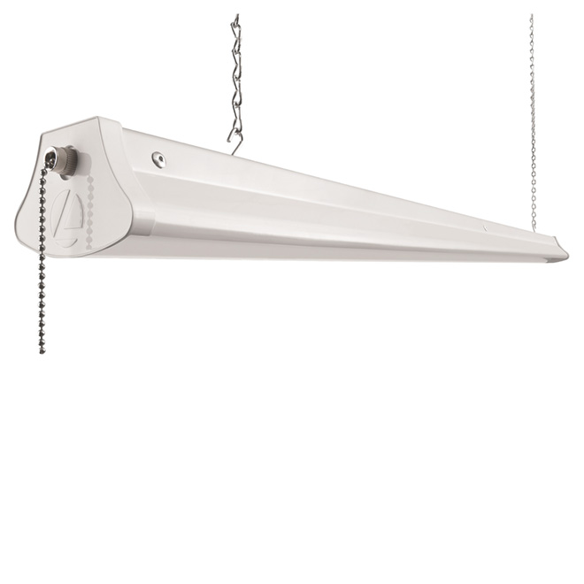 Lampe DEL pour atelier, 48", blanc
