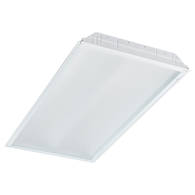 LED Lay-in Troffer Light - 2' x 4' - White