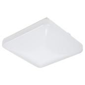 Plafonnier carré, DEL 20 W, 12