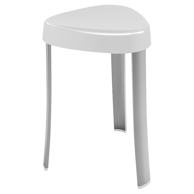 Siège de spa blanc et chrome