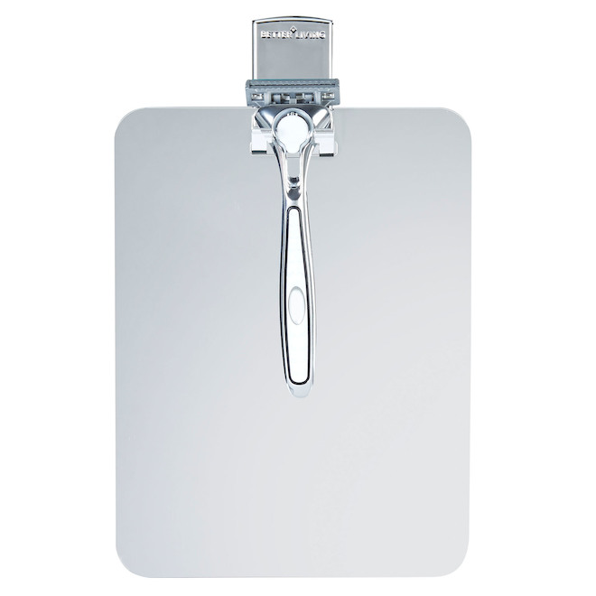 Miroir de douche sans cadre incassable et antibuée