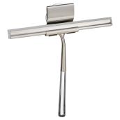 Raclette de douche de luxe Linea, nickel brossé