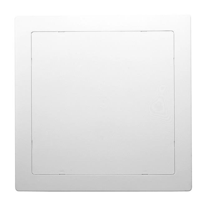 Panneau d'accès 14" x 14" en ABS blanc résistant aux chocs