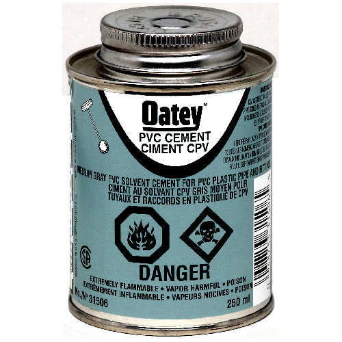 3.78 L Grey Cement for PVC Pipes