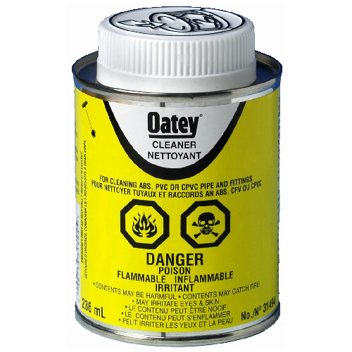 473 mL Clear Cleaner for ABS and CPVC Pipes