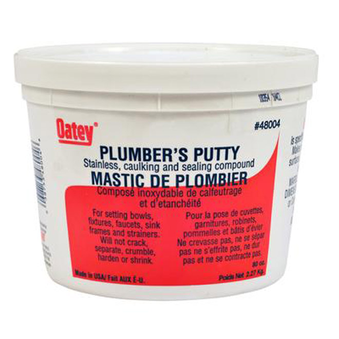 Mastic de plomberie