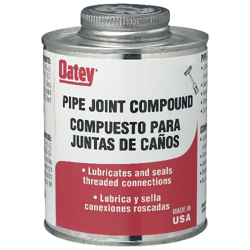 Composé pour raccords de tuyaux gris 8 oz
