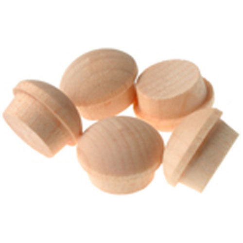 WOOD BUTTON SCREW CAP