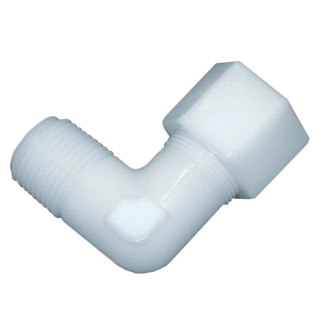 Compression elbow