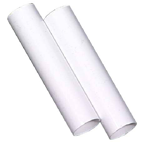 Couvert de douille, blanc, paquet de 2