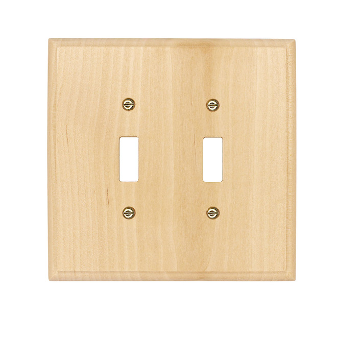 Double Toggle Wall Plate