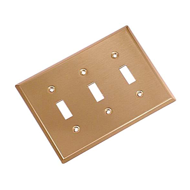Triple Toggle Wall Plate