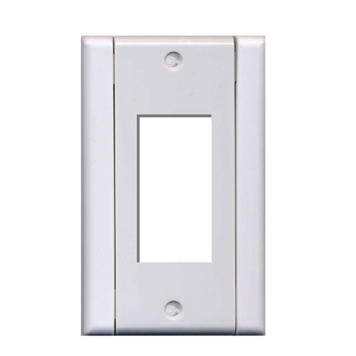 Plaque d'interrupteur simple