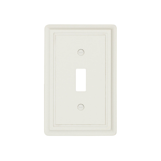 Plaque d'interrupteur simple