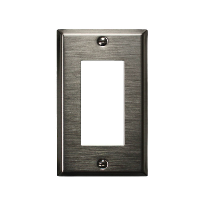 Plaque d'interrupteur simple