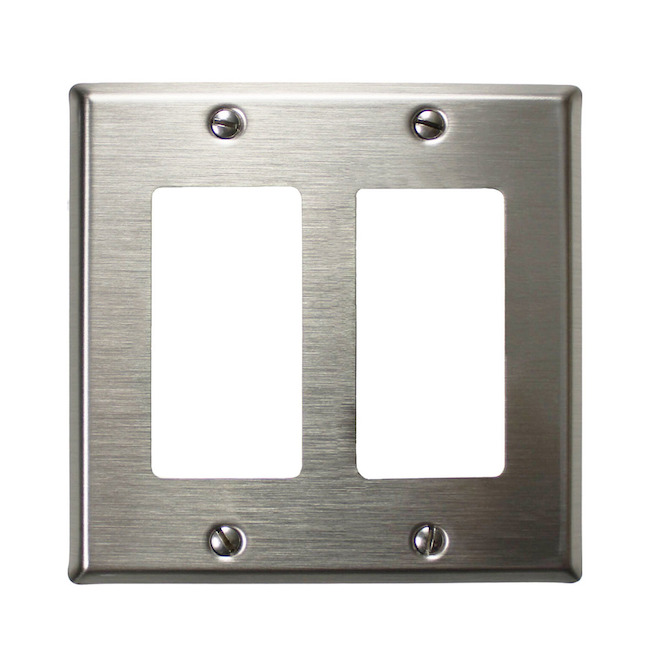 Double Rocker Wall Plate