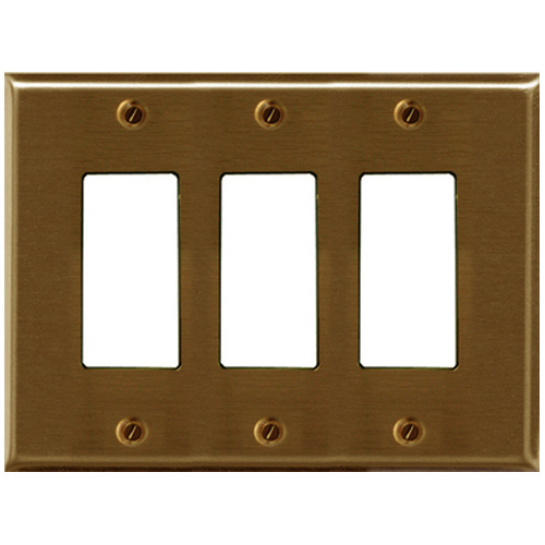 Triple Rocker Wall Plate