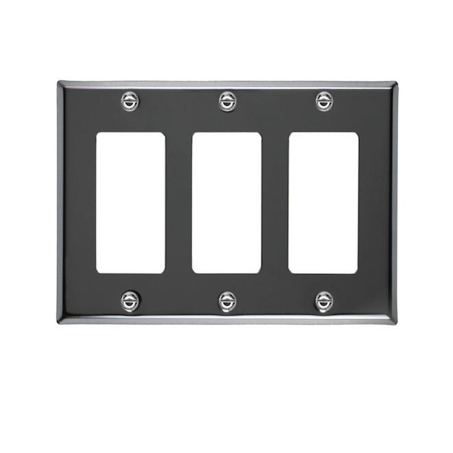 Triple Rocker Wall Plate
