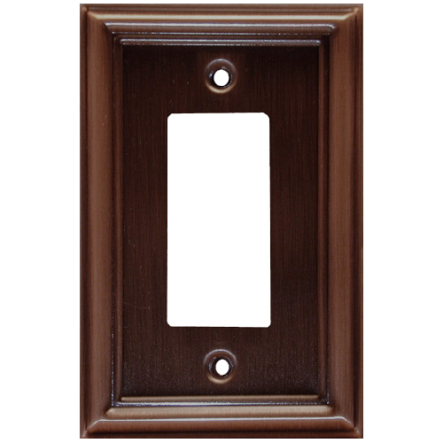 Plaque d'interrupteur simple