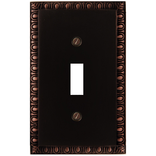 Plaque d'interrupteur simple