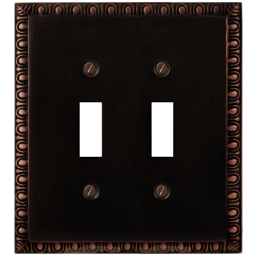 Double Toggle Wall Plate