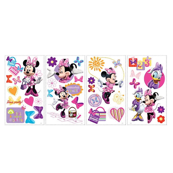 Appliqué mural autocollant «Mickey et Ses Amis»