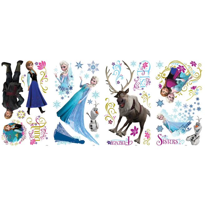 Peel and Stick Wall Decals - Frozen
