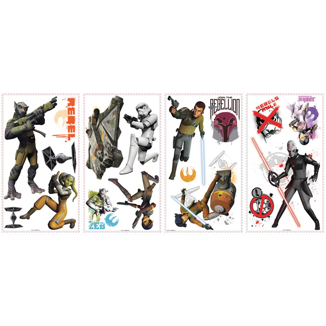 Peel and Stick Wall Decals - Star Wars