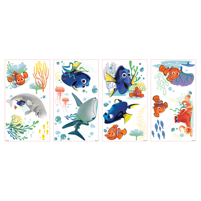 Applique murale Trouver Doris, 19 morceaux