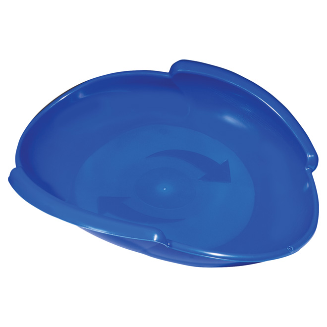 Soucoupe de glisse Spiral de 25", bleu