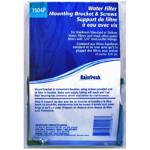 Water filter bracket