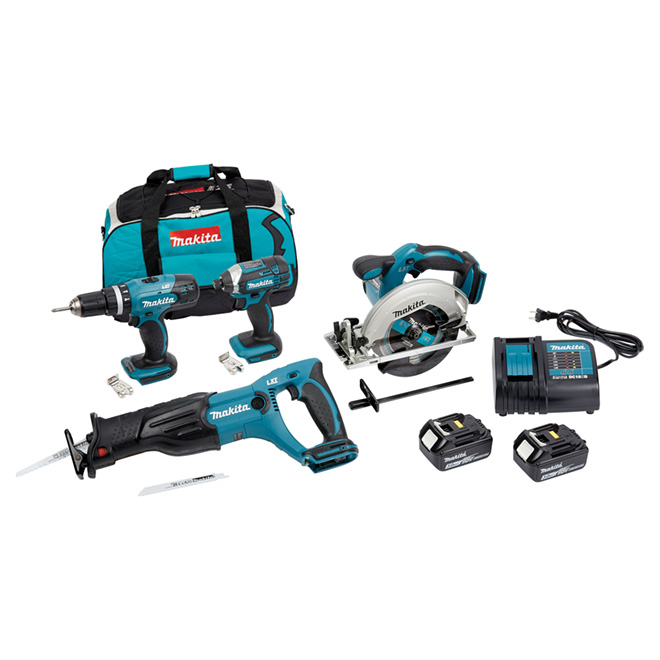 Ensemble de 4 outils sans fil 18V