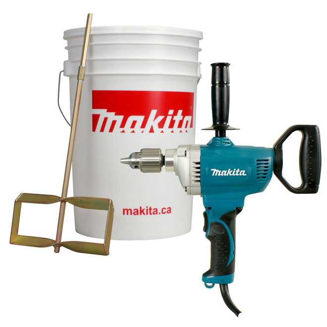 Drill, mixer and bowl trio