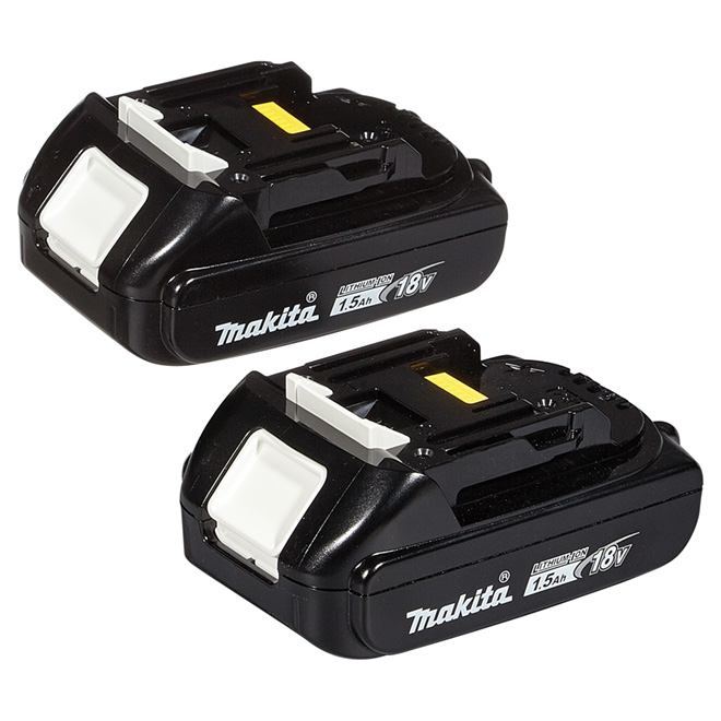 Paquet de 2 batteries au lithium-ion 18 V LXT 1,5 A