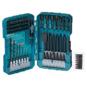Drill-Driver Bit Set - 70 pieces - Oxyde/Titanium