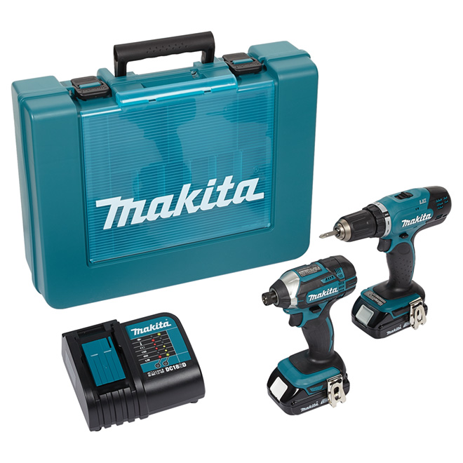 Set of 2 Cordless Tools 18V