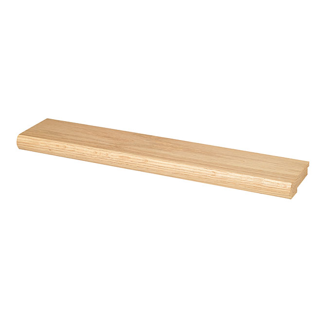 Nez de marche en chêne rouge naturel