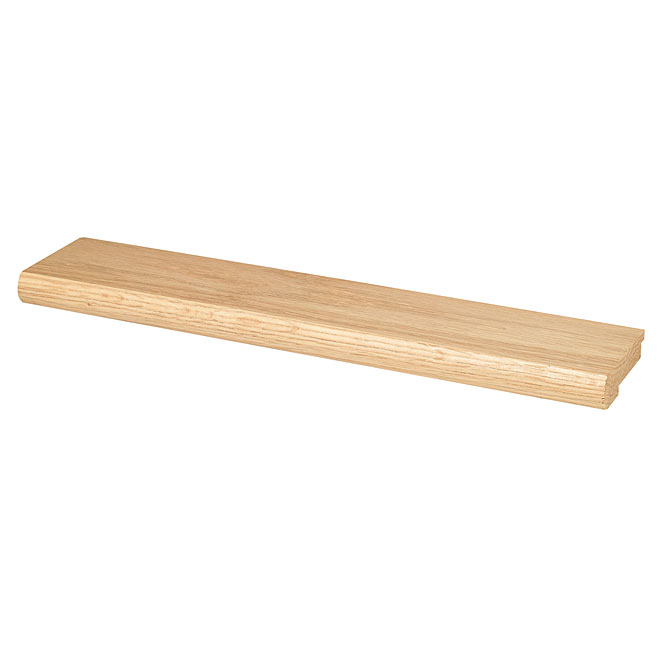 Nez de marche en chêne rouge naturel