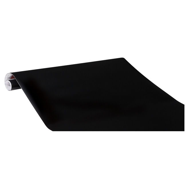 Self-Adhesive Vinyl - 18 x 78" - Matte Black