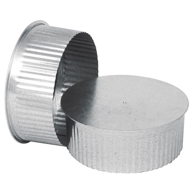 Galvanized Steel End Cap