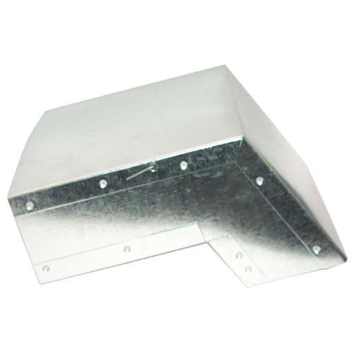 3 1/4" x 10" Kitchen or Bathroom Exhaust Vent, with damper