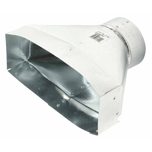 Galvanized Universal Boot for Transition Between Ducts