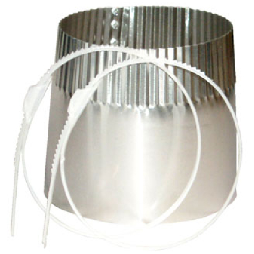 Raccord de tuyau en aluminium de 4"