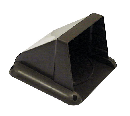 Preferred 4" Brown Plastic Dryer Vent Cap