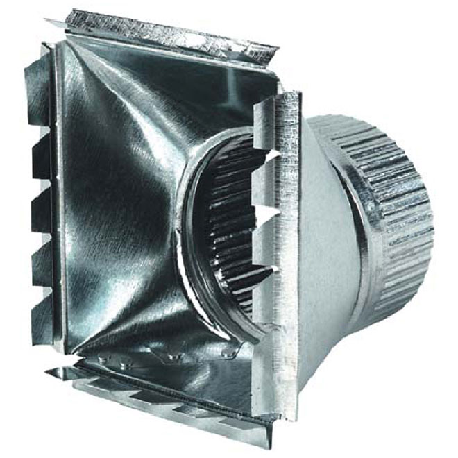 Prise latérale de 6" de diamètre pour transition gris
