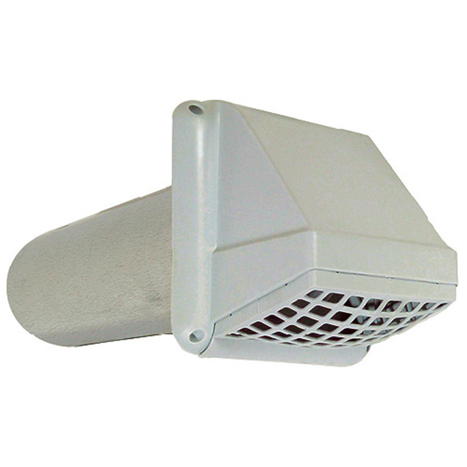 4-in Exhaust with Grill