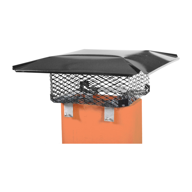 Adjustable chimney cap