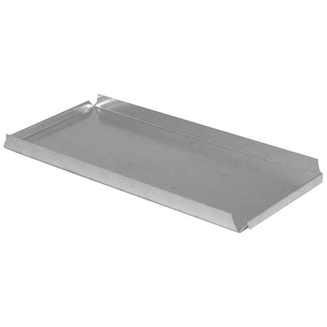 8" x 24" End Cap for the Main trunk Duct